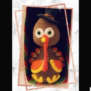 Little Turkey Amigurumi doll